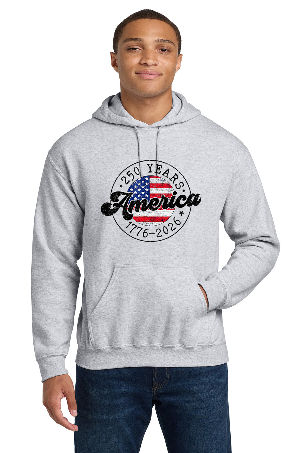America Flag Celebration 250th Hoodie