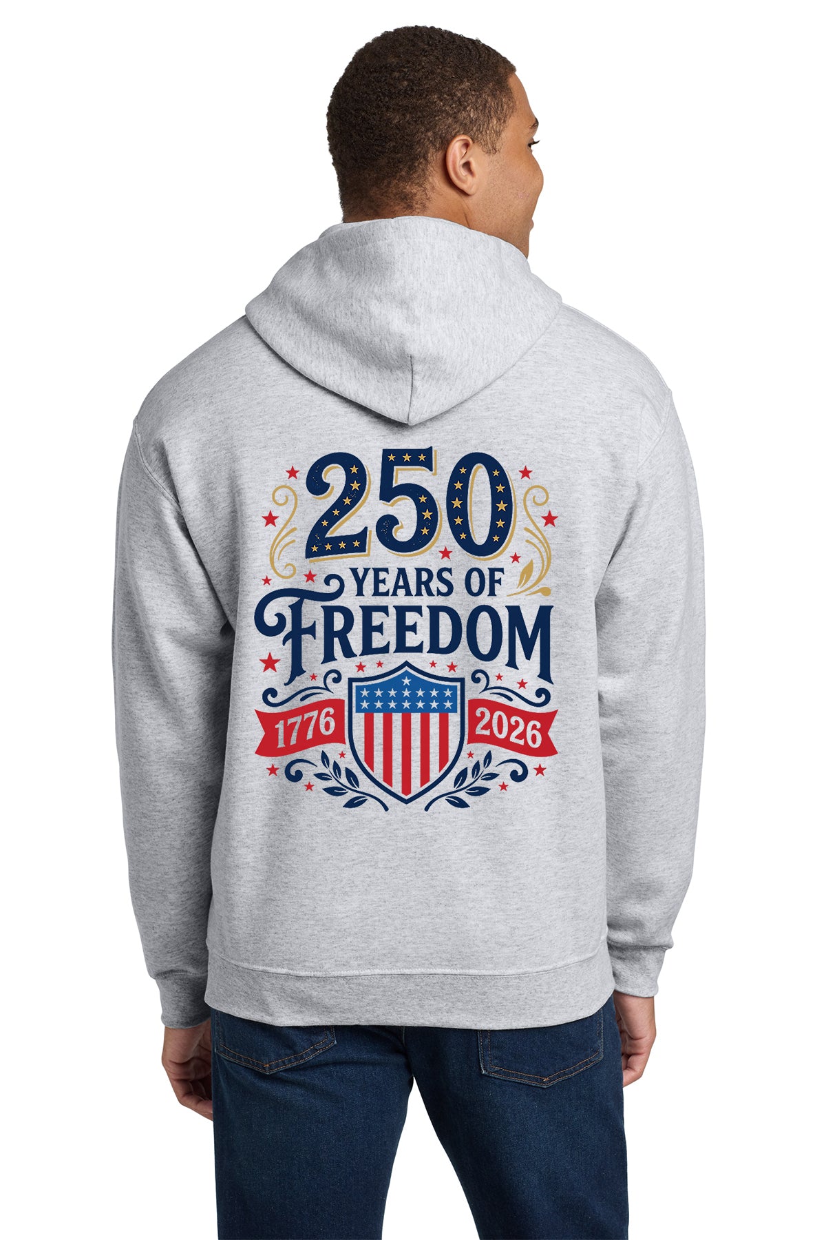 America Flag Celebration 250th Hoodie