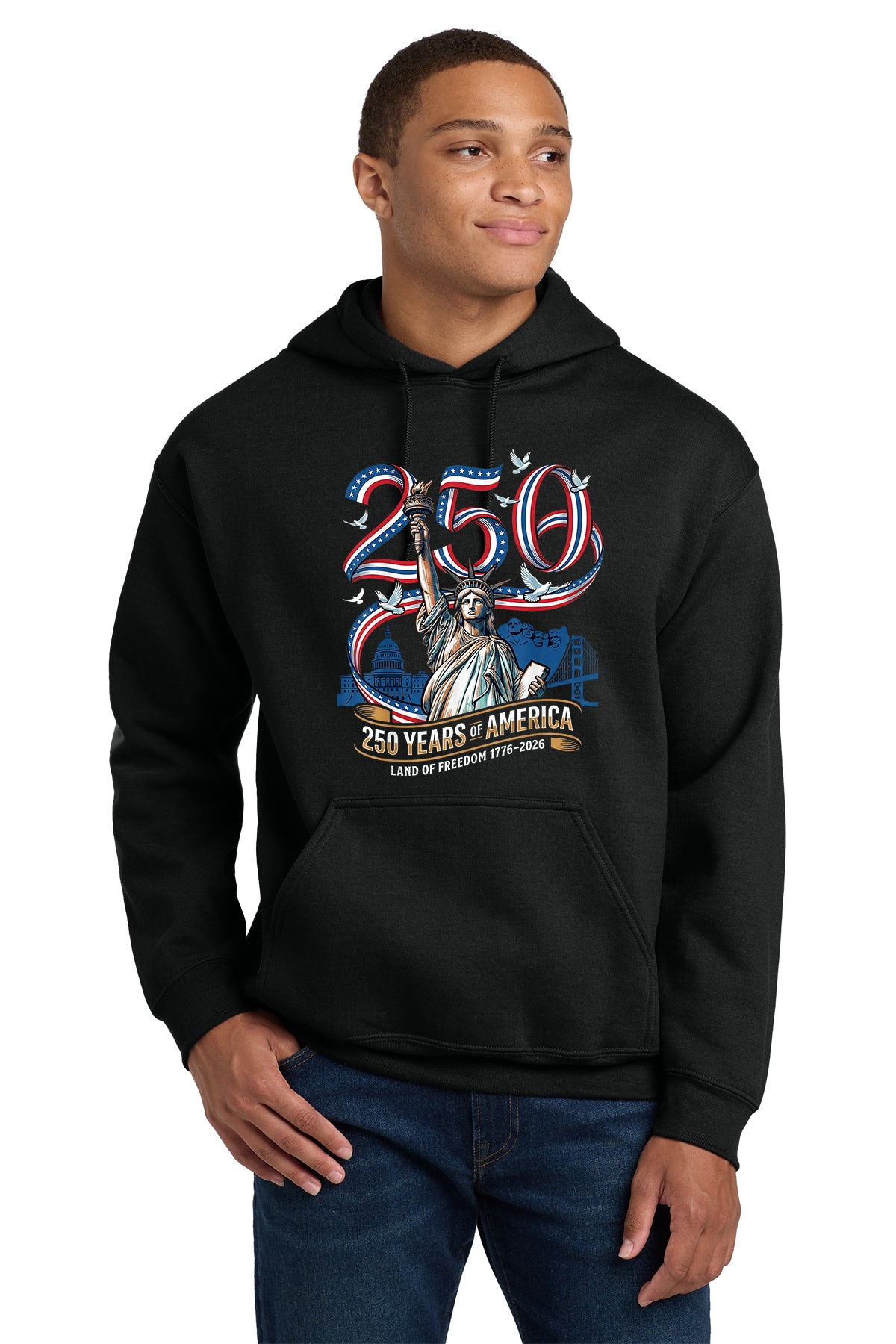 Land of freedom 250th Hoodie