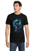Panther in Blue Lightning
